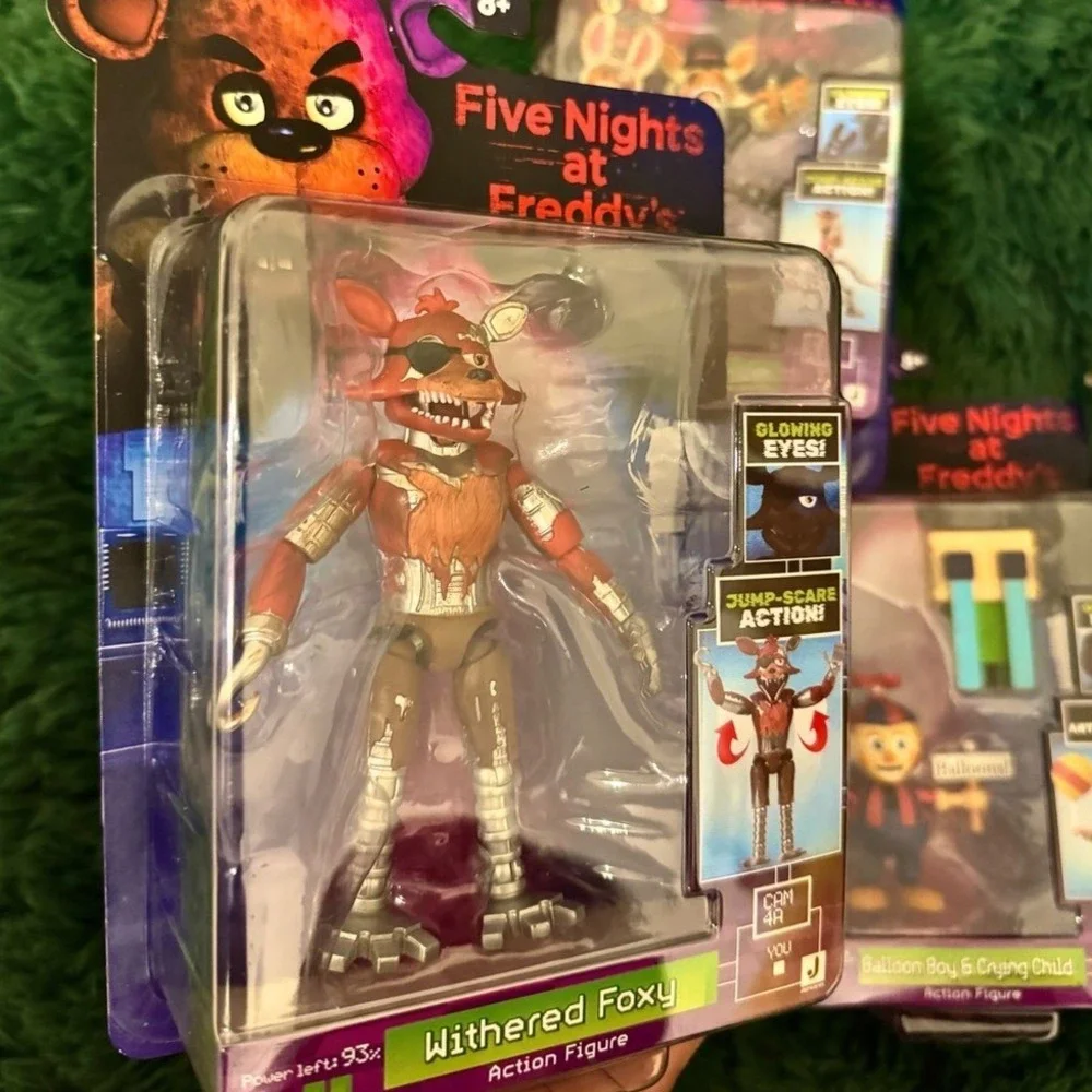 3 Rare Jazwares Five Night's at Freddy's